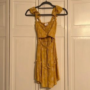 Skylar + Madison Yellow Dress